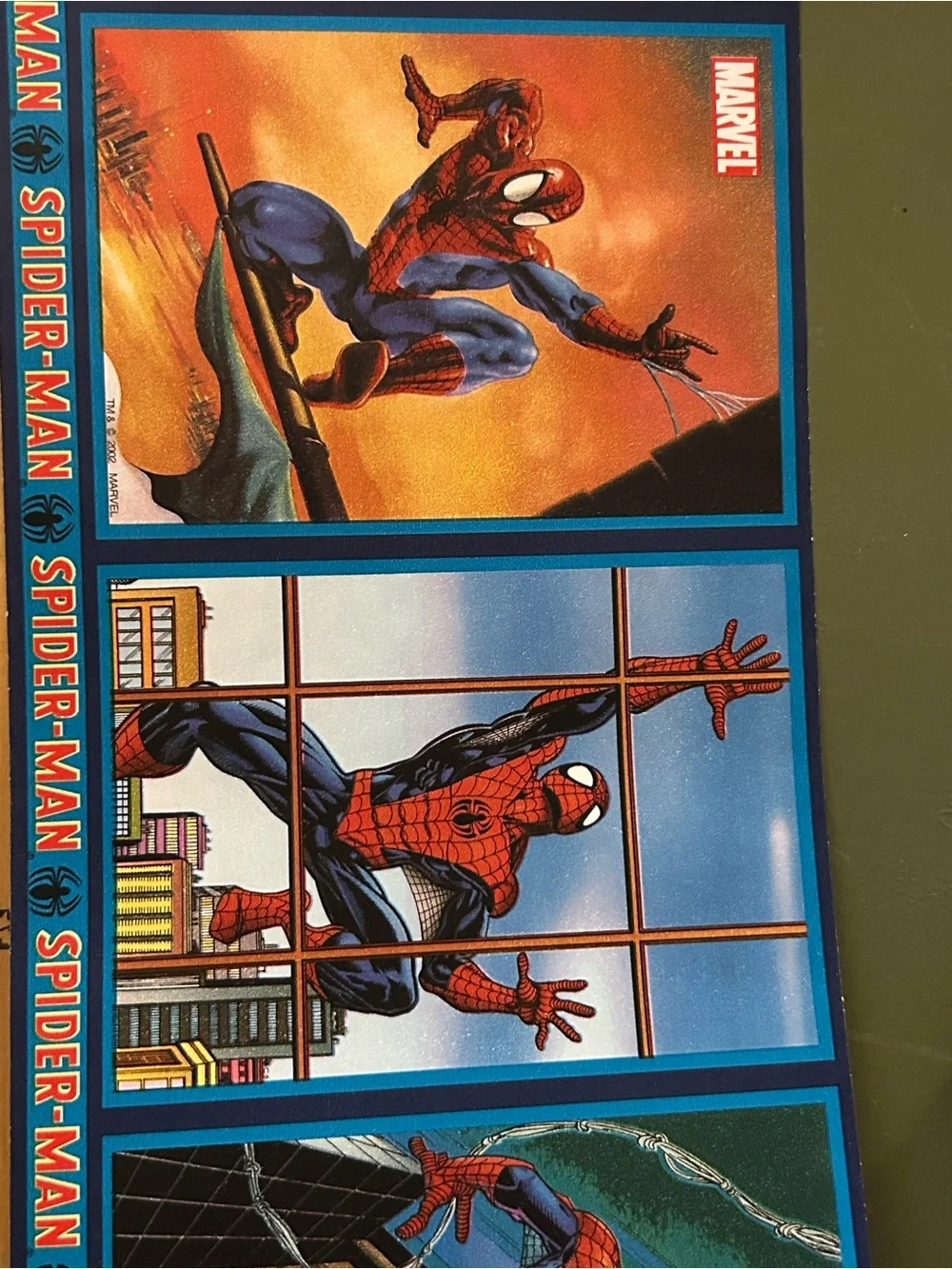 Spiderman Wallpaper Border 6”x15’ 3 Rolls Superhero Kids Room Decor Craft ideas